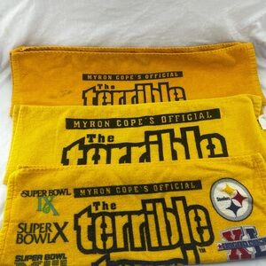 Terrible Towel Set - Yellow and Gold 3 piece set
